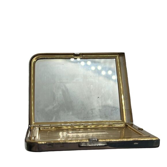 Elgin Compact Deer American Made Silver Tone Gold Tone MCM Retro Chic 50s 60s - Picture 12 of 16